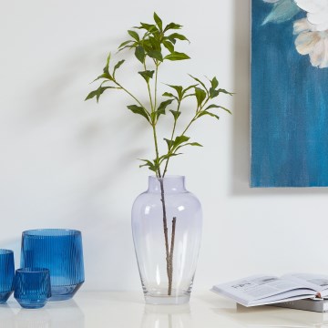 Eglo 421356 - Stiklinė vaza KENYASI 27x15,5 cm violetinė