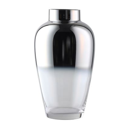 Eglo 421359 - Stiklinė vaza KENYASI 27 x 15,5 cm, blizgus chromas