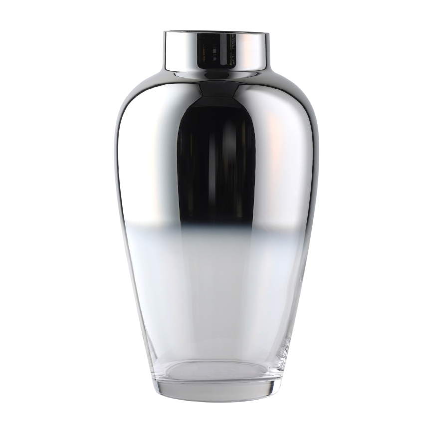 Eglo 421359 - Stiklinė vaza KENYASI 27 x 15,5 cm, blizgus chromas