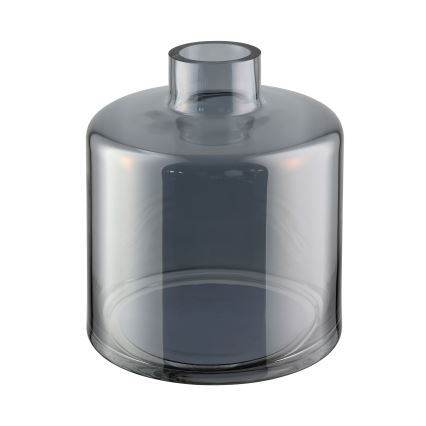 Eglo 421385 - Stiklinė vaza NABAS 24,5x21 cm juoda/dūminė
