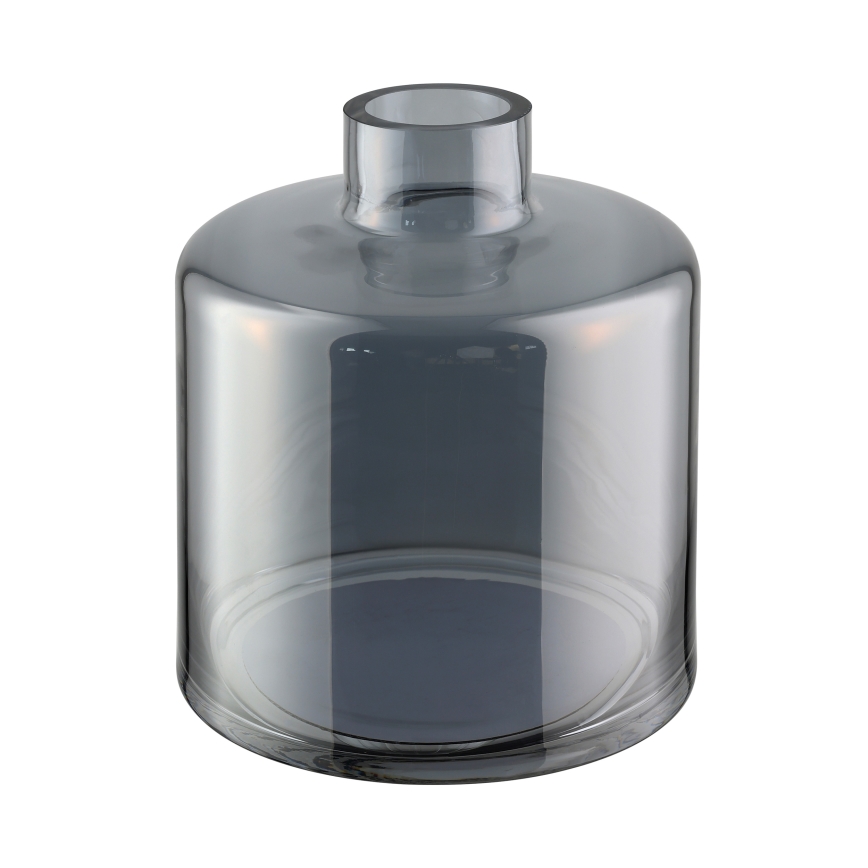 Eglo 421385 - Stiklinė vaza NABAS 24,5x21 cm juoda/dūminė