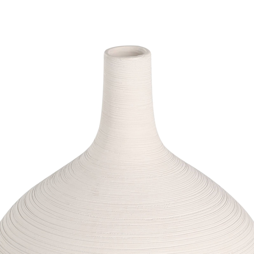 Eglo - Keraminė vaza 22x16 cm balta/auksas