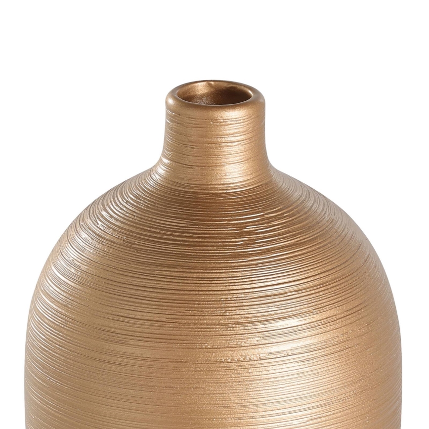 Eglo - Keraminė vaza 28x15 cm balta/auksas