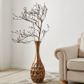 Eglo 421633 - Metalinė vaza LENGGENG 71,5x25 cm auksinė