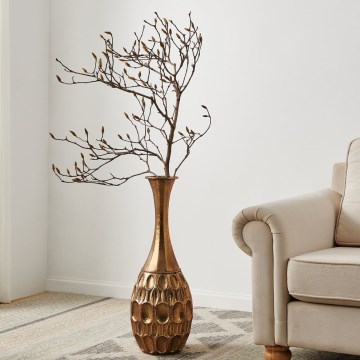 Eglo 421633 - Metalinė vaza LENGGENG 71,5x25 cm auksinė