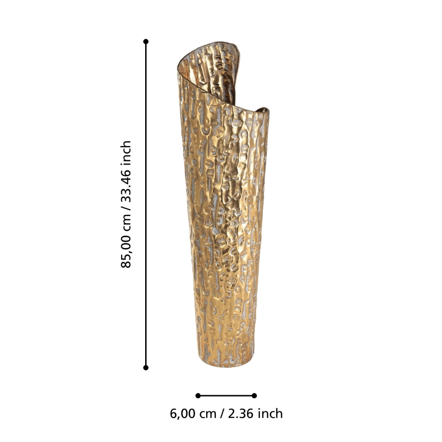 Eglo 421643 - Metalinė vaza LENGGENG 85x60 cm auksinė