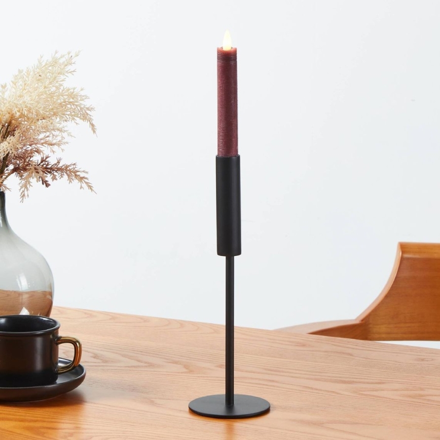 Eglo - KOMPLEKTAS 2x LED Candle LED/1xAAA 15 cm raudona