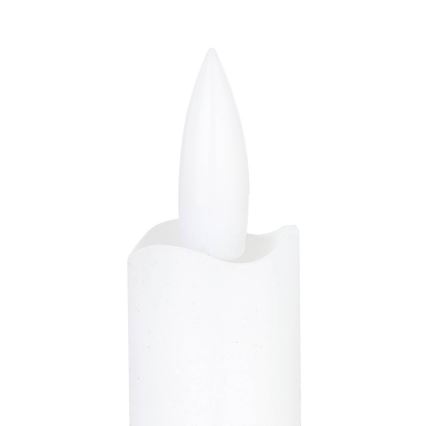 Eglo - RINKINYS 2x LED žvakė LED/1xAAA 24,5 cm balta
