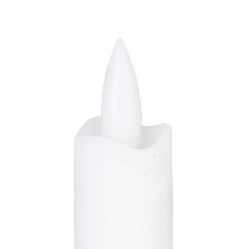 Eglo - KOMPLEKTAS 2x LED Candle LED/1xAAA 15 cm balta