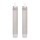 Eglo 422223 - KOMPLEKTAS 2x LED Candle ANTANABE LED/1xAAA 15 cm pilka