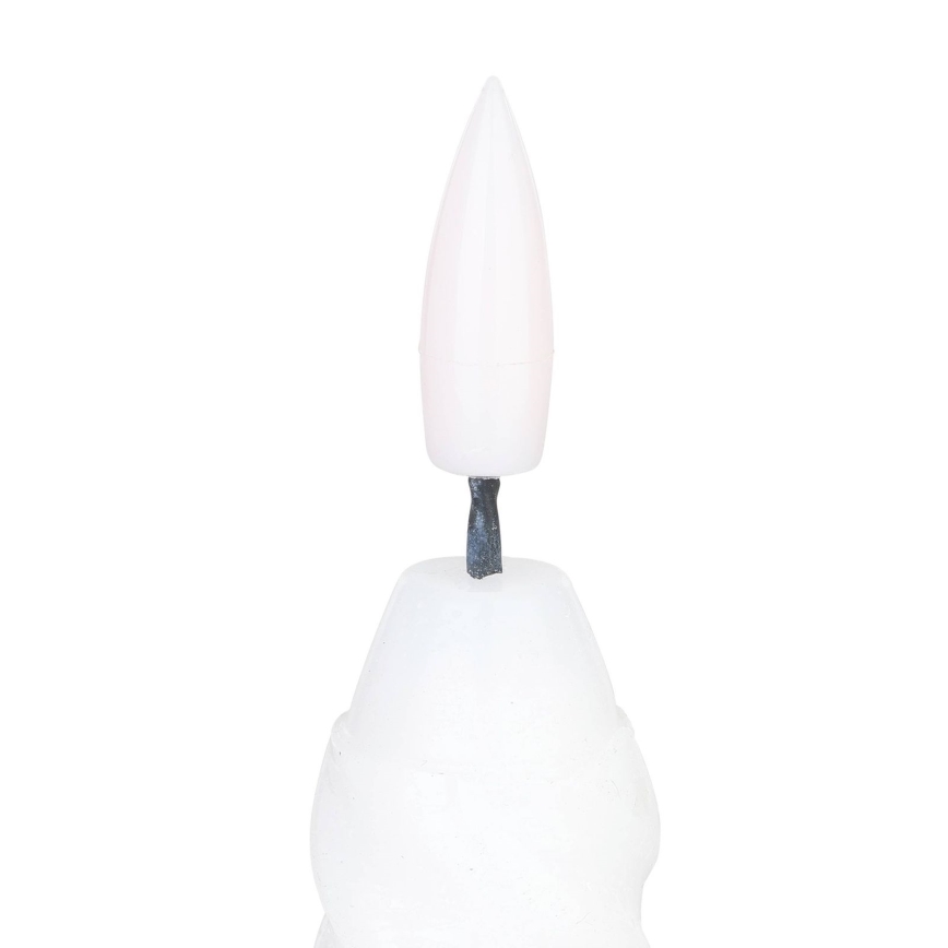 Eglo - KOMPLEKTAS 2x LED Candle LED/1xAAA 25 cm balta
