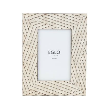 Eglo - Nuotraukų rėmelis 10x15 cm smėlio spalva