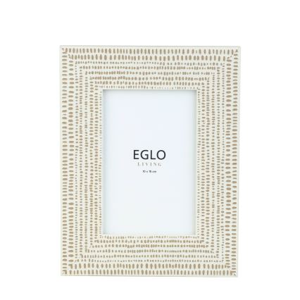 Eglo - Nuotraukų rėmelis 10x15 cm kreminė