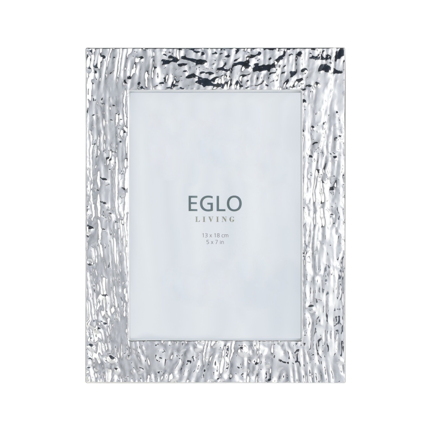 Eglo 423222 - Nuotraukų rėmelis BUGRINO 13x18 cm sidabrinis