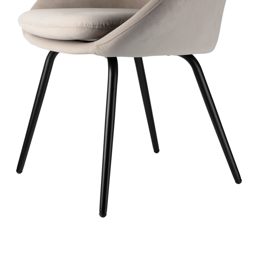 Eglo - Valgomojo kėdė 80x56 cm pilka