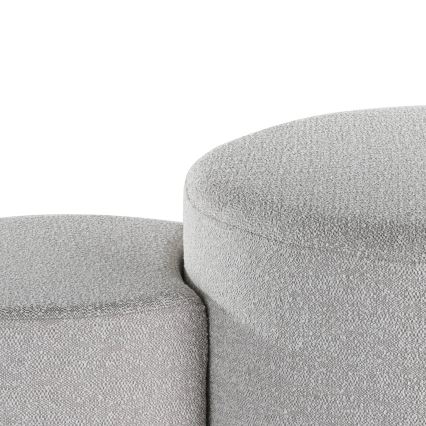 Eglo - KOMPLEKTAS 2x Taburetas diametras 45,5/70 cm pilka