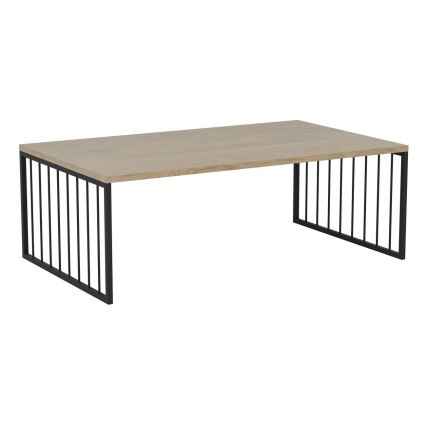 Eglo 424801 - Žurnalinis staliukas AUKSIDE 53,5x100 cm rudas/juodas