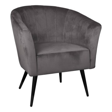 Eglo 424946 - Fotelis AMPAHA 78x70 cm pilkas
