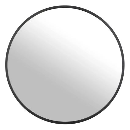 Eglo - Sieninis veidrodis diametras 40 cm juoda