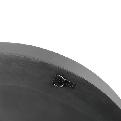 Eglo 425062 - Sieninis veidrodis BONTANG Ø 90 cm juoda/auksinė