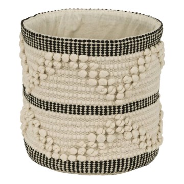 Eglo 426563 - Dekoratyvinis krepšys TOYAMA 20x20 cm smėlio/juoda