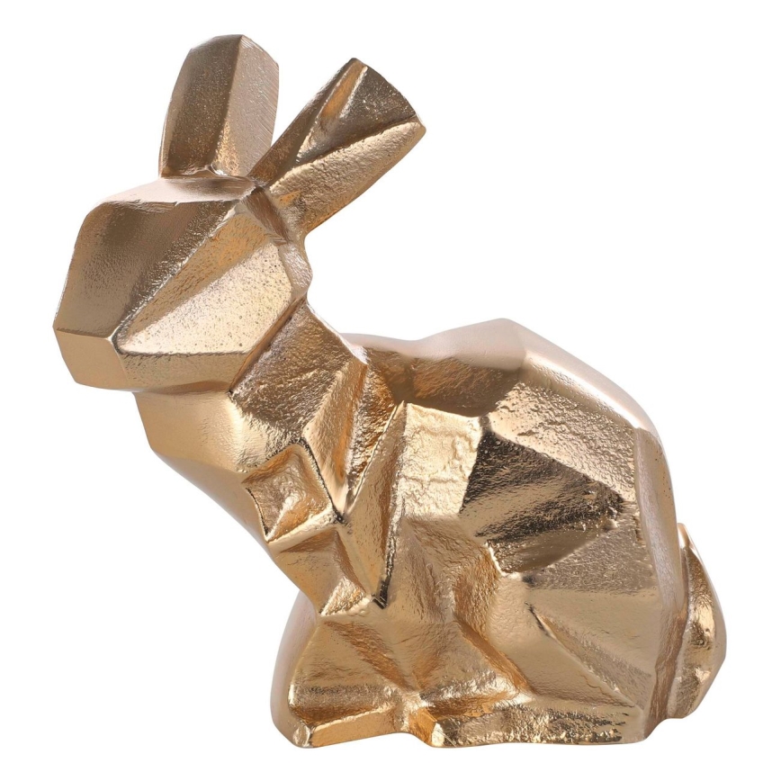 Eglo - Metal dekoracija 17,5x16 cm triušis/auksas