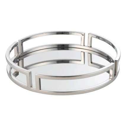 Eglo - Dekoratyvinis padėklas diametras 38 cm blizgus chromas