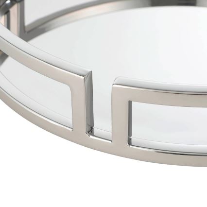 Eglo - Dekoratyvinis padėklas diametras 38 cm blizgus chromas