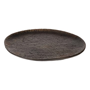 Eglo 427152 - dekoratyvinis padėklas FORLEYET, skersmuo 26,5 cm, rudos spalvos