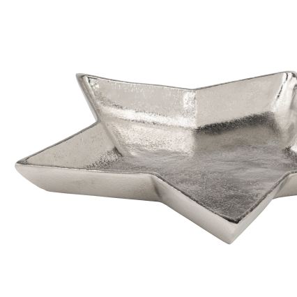 Eglo 427425 - Dekoratyvinis padėklas AMBOLOSY 30x32 cm sidabro spalvos
