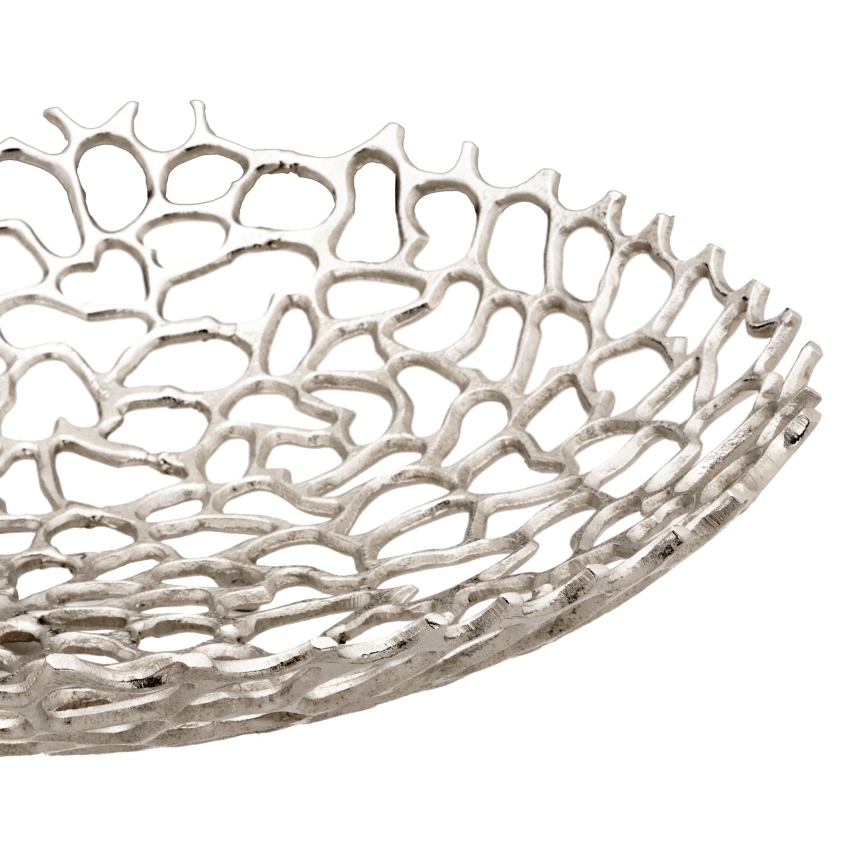 Eglo 427488 - Dekoratyvinis dubuo KIMITSU, skersmuo 45 cm, sidabrinis