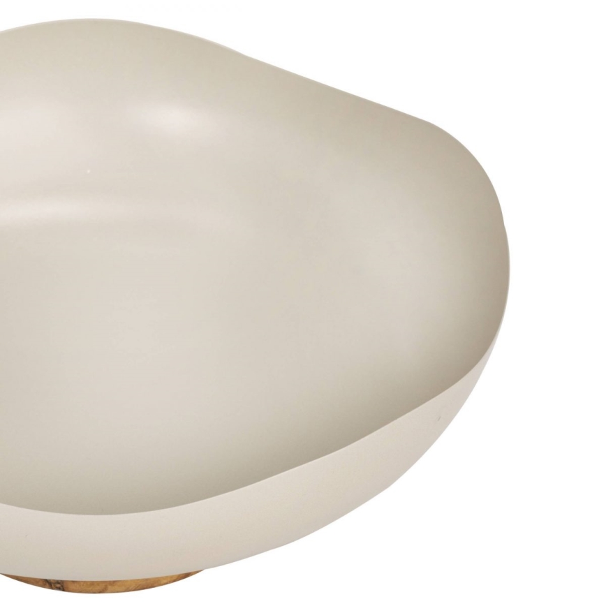 Eglo - Dekoratyvinis padėklas diametras 25 cm smėlio spalva