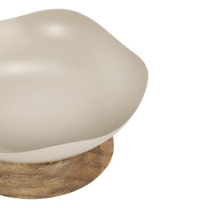 Eglo - Dekoratyvinis padėklas diametras 14,5 cm smėlio spalva