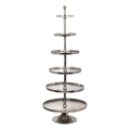 Eglo 427652 - Servavimo stovas BABIRIK 206x79 cm sidabro spalvos