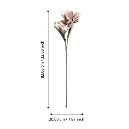 Eglo - Dirbtinė gėlė 83 cm rausva