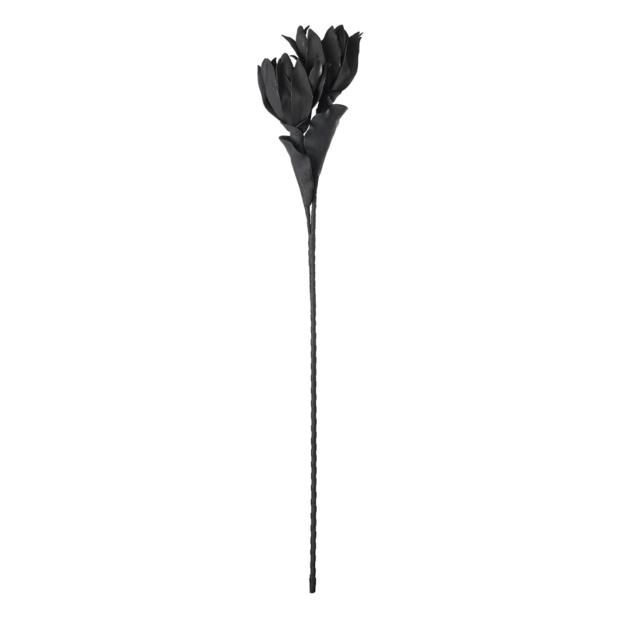 Eglo - Dirbtinė gėlė 90 cm juoda