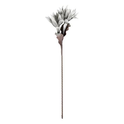 Eglo - Dirbtinė gėlė 90 cm pilka