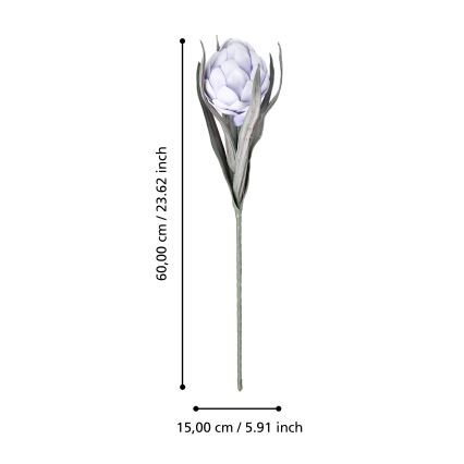 Eglo - Dirbtinė gėlė 60 cm violetinė
