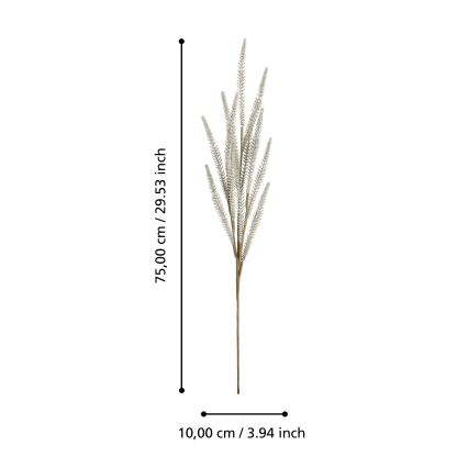 Eglo - Dirbtinė gėlė 75 cm auksas