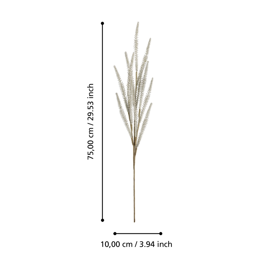 Eglo - Dirbtinė gėlė 75 cm auksas