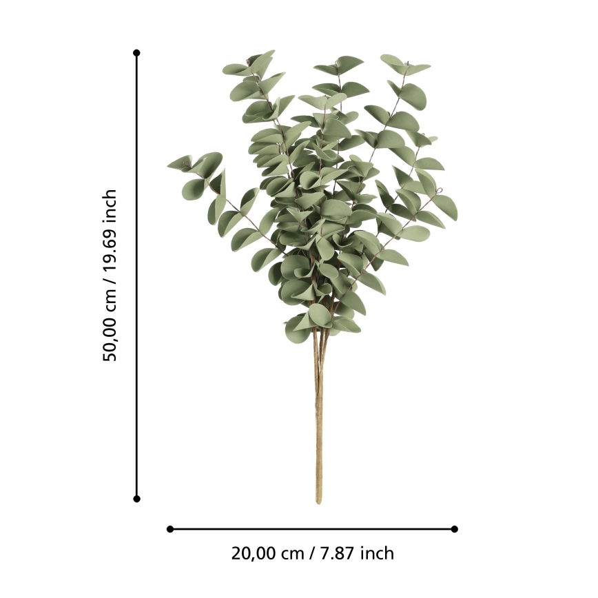 Eglo - Dirbtinė gėlė 50 cm žalia