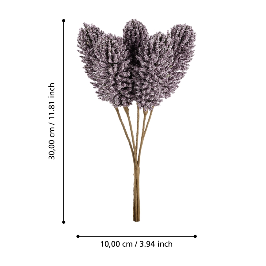 Eglo - Dirbtinė gėlė 30 cm violetinė