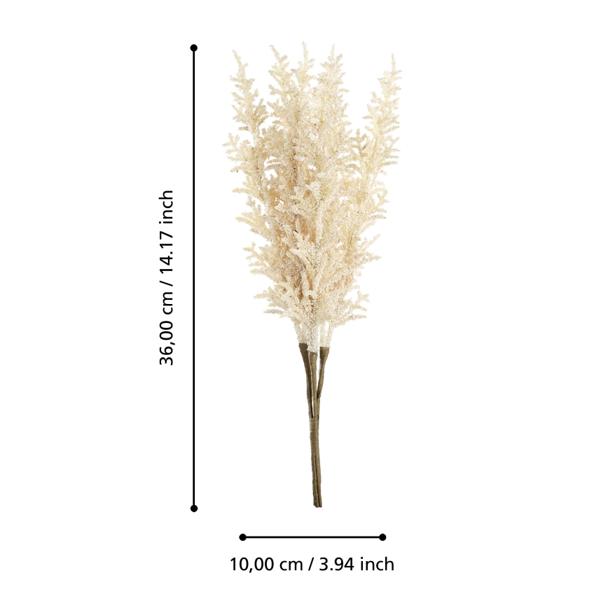 Eglo - Dirbtinė gėlė 36 cm geltona