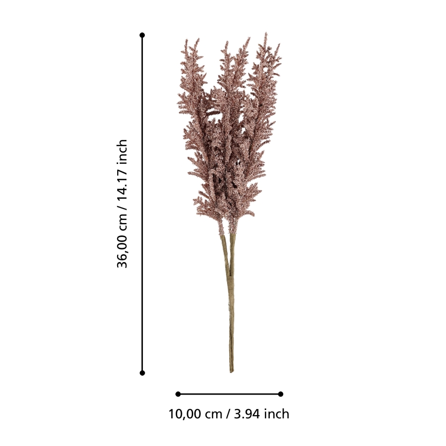 Eglo - Dirbtinė gėlė 36 cm raudona