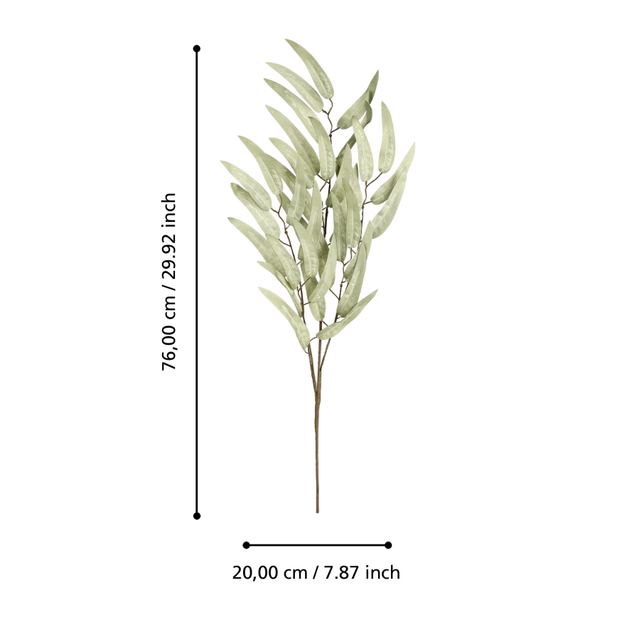 Eglo - Dirbtinė gėlė 76 cm žalia