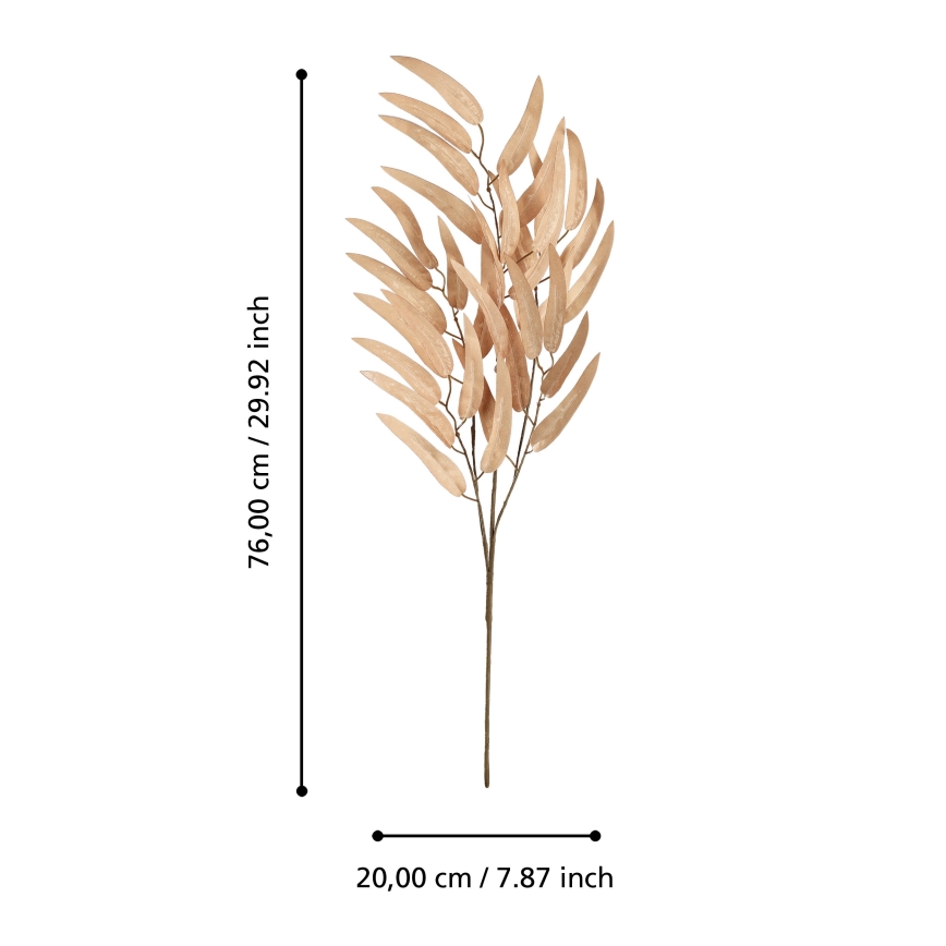 Eglo - Dirbtinė gėlė 76 cm oranžinė
