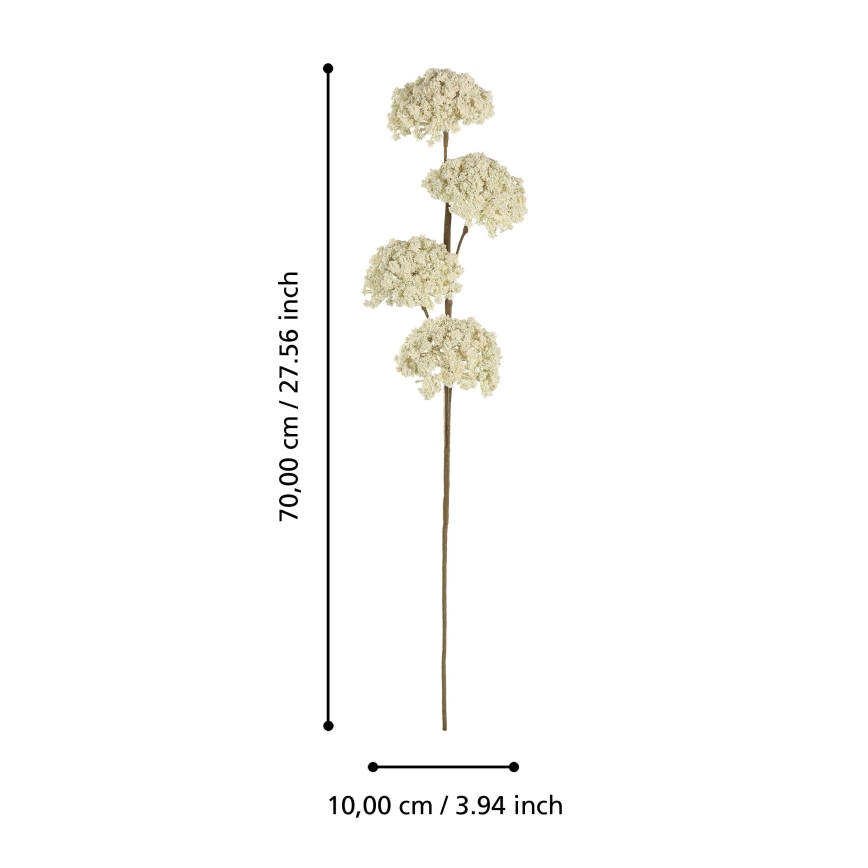 Eglo - Dirbtinė gėlė 70 cm geltona