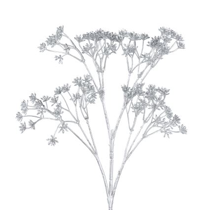 Eglo - Dirbtinė gėlė 53 cm sidabras