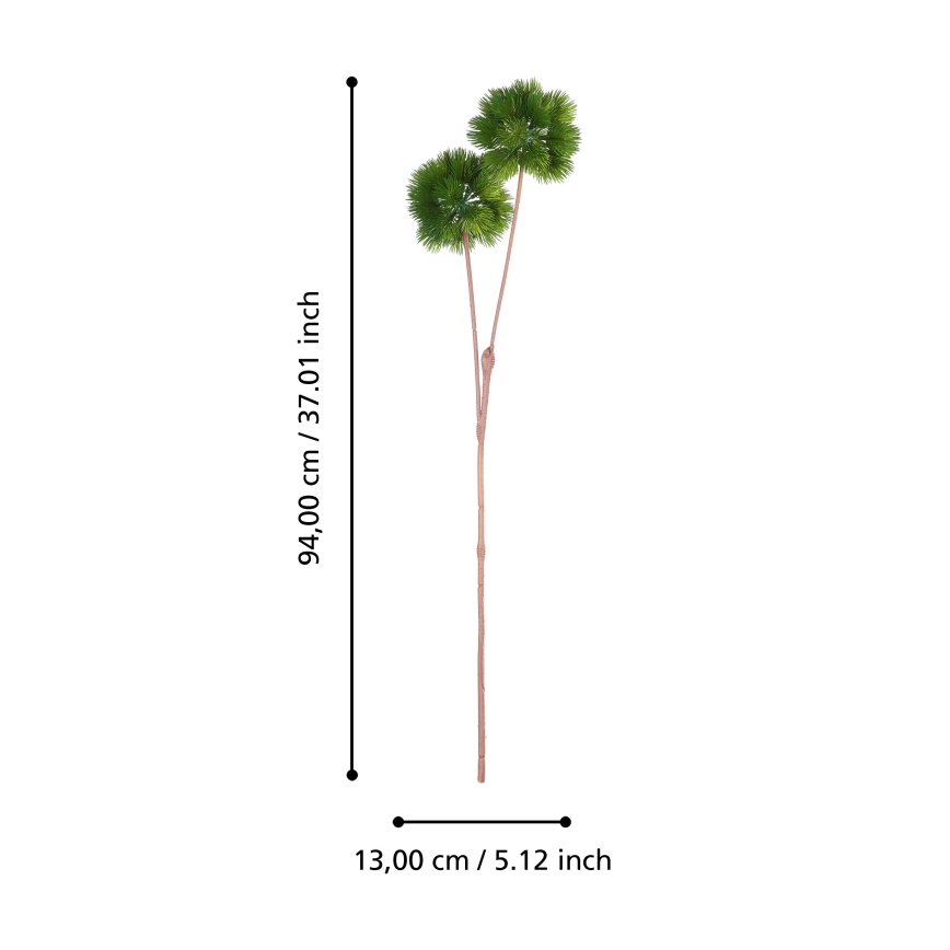 Eglo - Dirbtinė gėlė 94 cm žalia