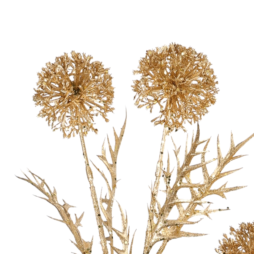 Eglo - Dirbtinė gėlė 76,5 cm auksas
